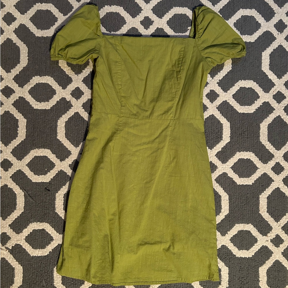 SHEIN Green Mini Dress